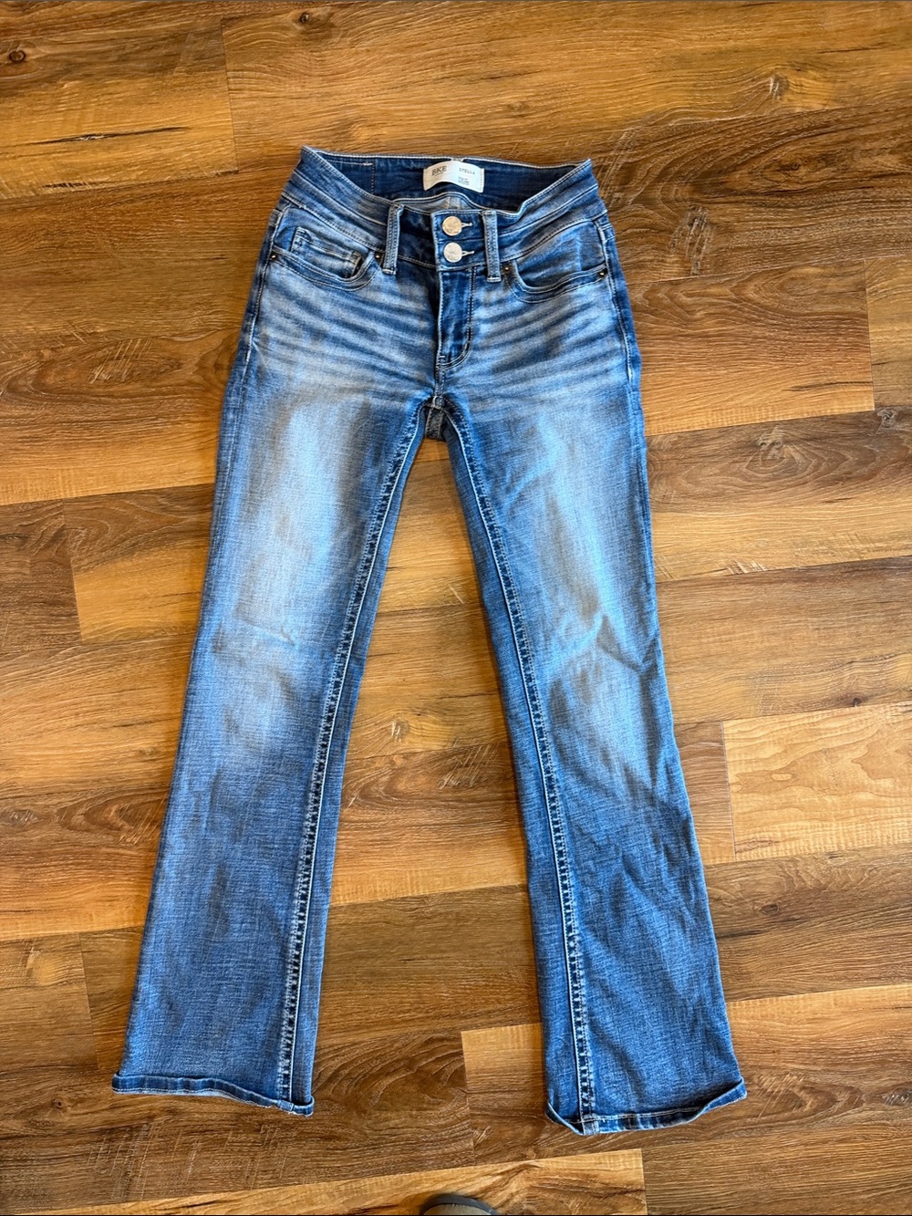 Buckle Women's Light Blue Flare Jeans